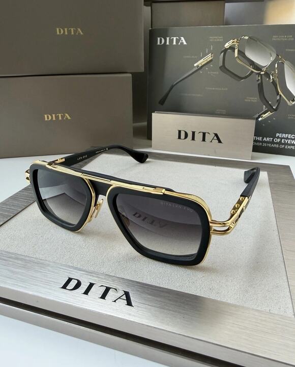 DITA Other - DITA LXN-EVO DTS403-A-01 MATTE BLACK GOLD GRAY GRADIENT SUNGLASSES AUTHENTIC